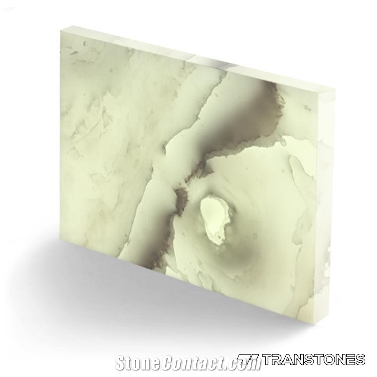 Translucent Stone Wall Cladding Alabaster Sheets