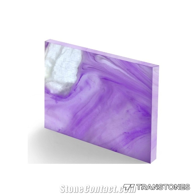 Transtones Faux Stone Alabaster Acrylic Sheet