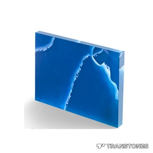 Transtones Sky Blue Alabaster Sheet for Ceiling