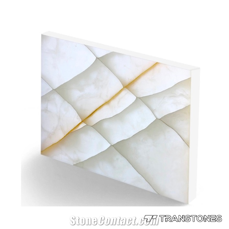 Unbreakable Stone Alabaster Lighting Box