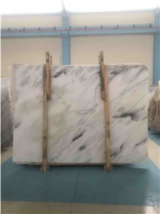 Crystal White Marble Slabs