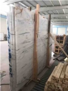 Crystal White Marble Slabs