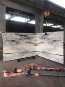 Crystal White Marble Slabs