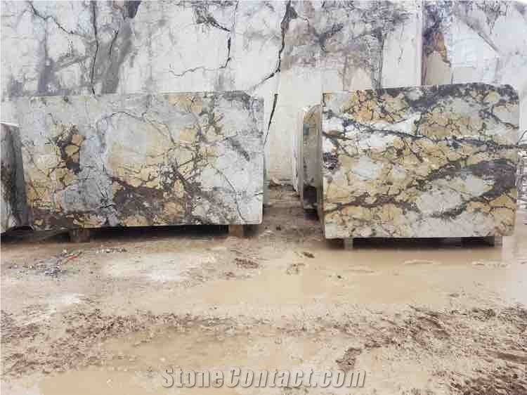 Ice King Light Grey Marble Blocks