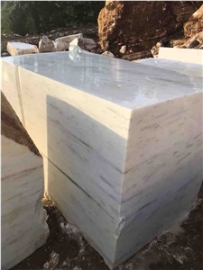 Kemalpasa White Marble Blocks from Own Quarry