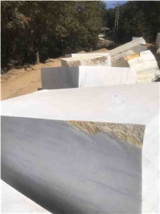 Kemalpasha White Marble Blocks- Pure White Marble Blocks