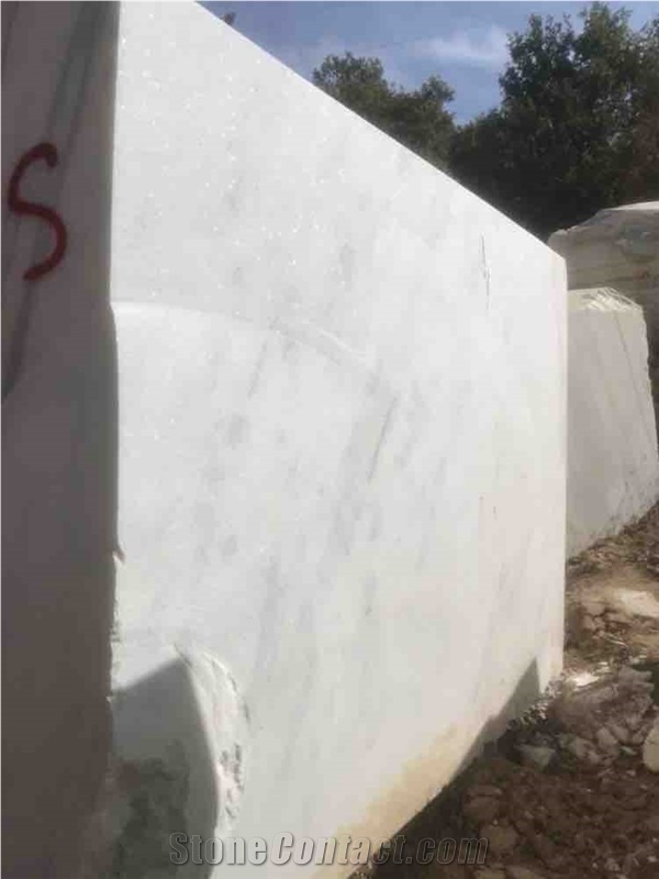 Kemalpasha White Marble Blocks- Pure White Marble Blocks