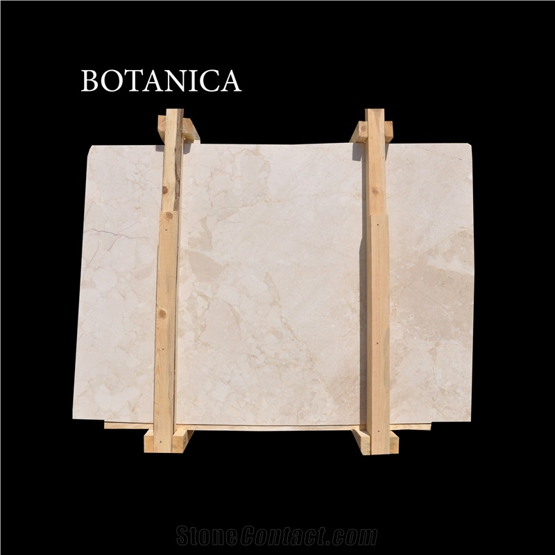 Burdur Beige Marble Slabs, Botanica Beige Marble Slabs