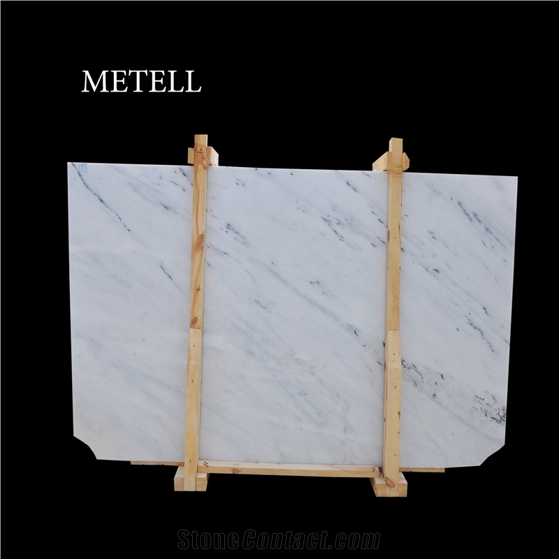 Metell Marble Slabs, Mugla White Marble Slabs