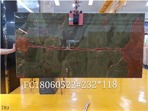 Afghan Dark Green Onyx Afghanistan Onix Slab Wall