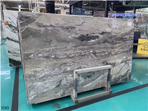 Arabescato Grigio Rosa Marmi Grey Marble Slab