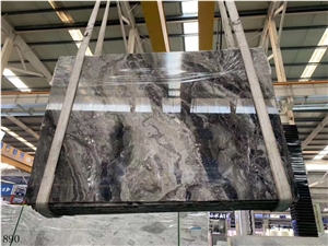 Arabescato Grigio Rosa Marmi Grey Marble Slab