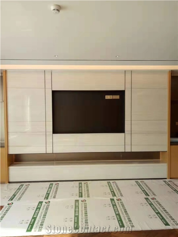Athens White Stone Onyx Slabs Ivory Tiles Decor