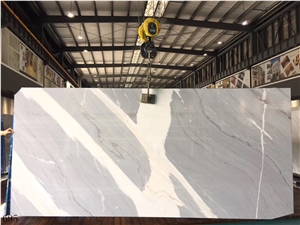 Bianco Persia Marble Alpine White Stone Slab Tile