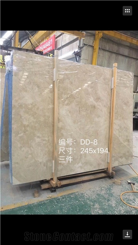 Cappucino Beige Marble Crema Adalia Hacilar Bej