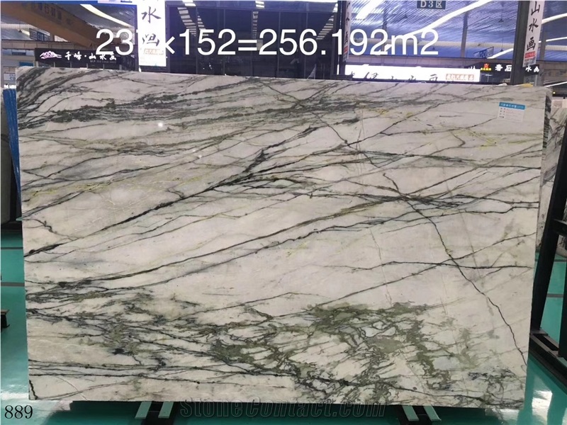 China Clivia Marble Slab Wall Tile Floor Use