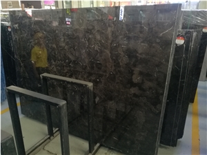 China Dark Brown Emperador Marble Slabs For Building