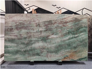 China Green Jade Jasper Onyx Slab Wall Covering
