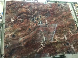 China Louis Red Agate Onyx Marble Slab Tile Floor China Louis Red Agate Onyx Marble Slab Tile Floor