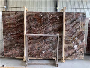 China Red Louis Black Agate Marble Slab Tile Floor