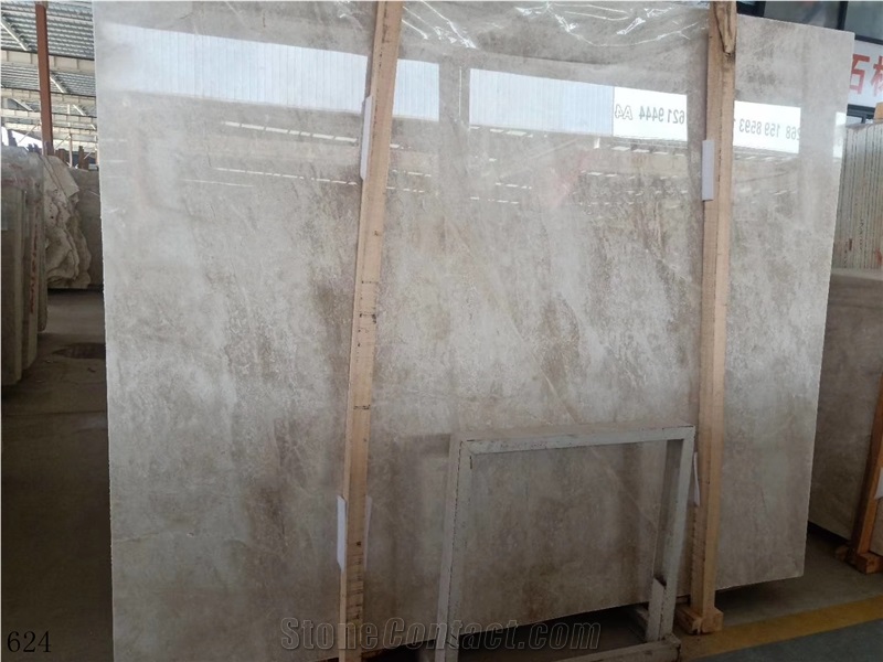 Crema Nuova Marble Royal Beige Slab in China