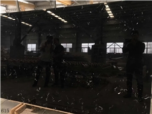 Cresta Black Marble Slab in China Stone Market