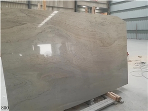 Cupid Grey Marble Slab Spray Wave