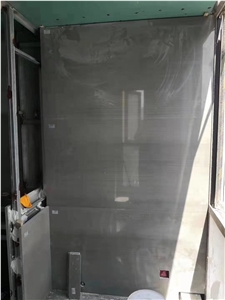 Elegant Ash Grey Marble Meisen Gray Stone Slab