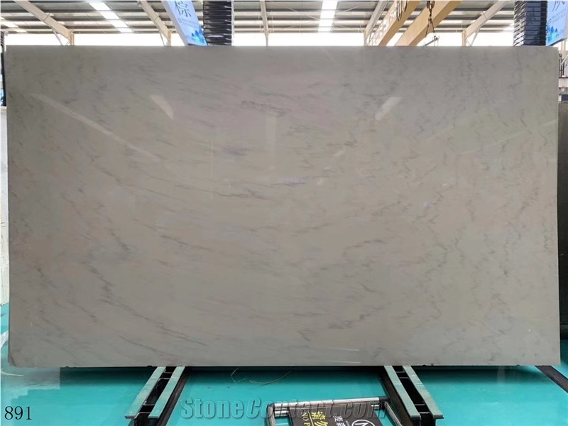 Elegant Ash Grey Marble Meisen Gray Stone Slab