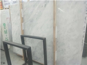 Gentleman White Marble Grey Green Vein Stone Slab
