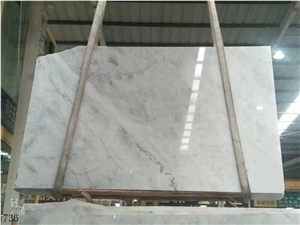 Gentleman White Marble Grey Green Vein Stone Slab