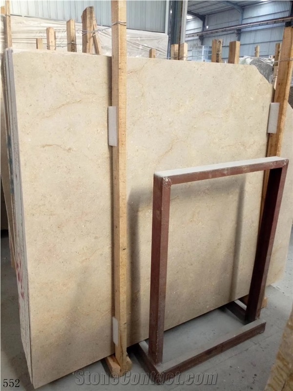 Greti Beige Pink Sandstone Slab Walling Tile Floor