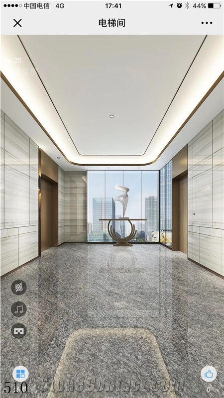 Gris Jupiter Marble Glacier Ice Jade Stone Slab