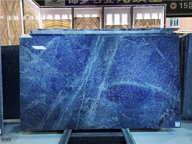 Inka Blue Sodalite Royal Royal Azul Granite Slab
