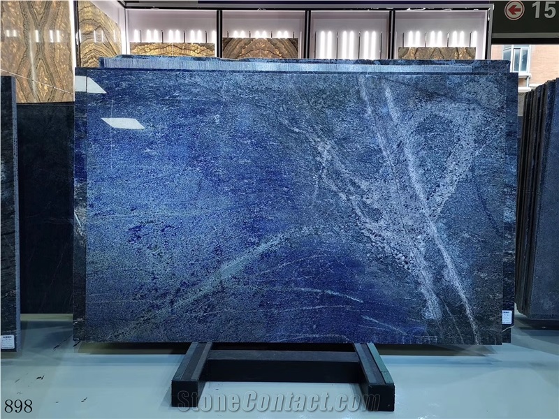Inka Blue Sodalite Royal Royal Azul Granite Slab