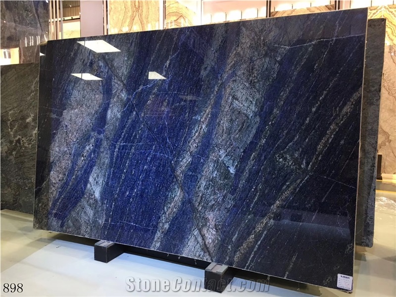 Inka Blue Sodalite Royal Royal Azul Granite Slab