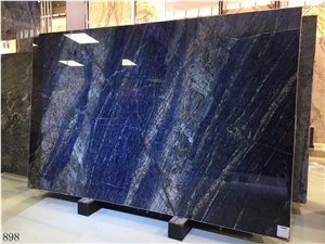 Inka Blue Sodalite Royal Royal Azul Granite Slab
