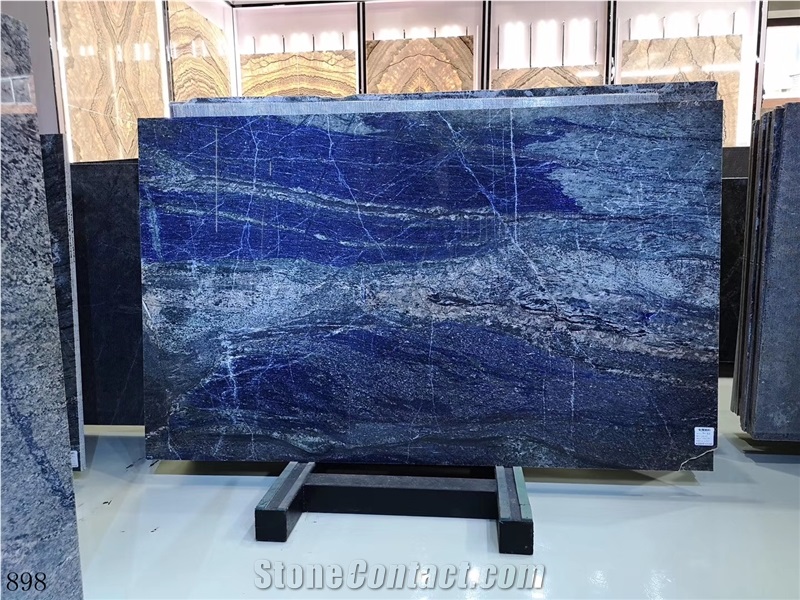 Inka Blue Sodalite Royal Royal Azul Granite Slab