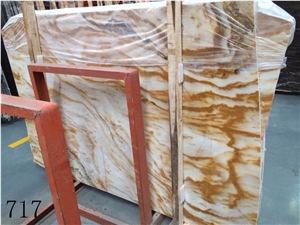 Linglong Jade Marble Exquisite Gold Onyx in China