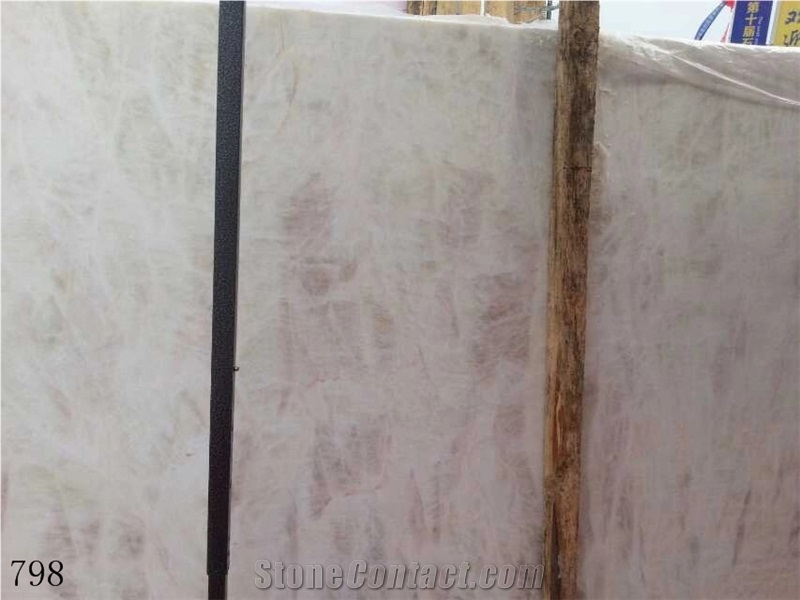 Lotus Honey White Onyx Caremello Onix Slab Floor