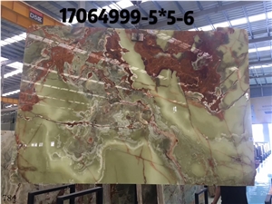 Multicolor Ancient Green Onyx Onice Verde Scuro