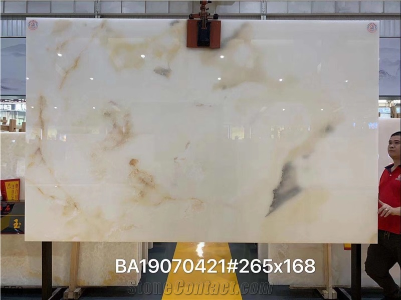 Naghadeh Snow White Onyx Iran Persian Onix Jade