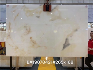 Naghadeh Snow White Onyx Iran Persian Onix Jade