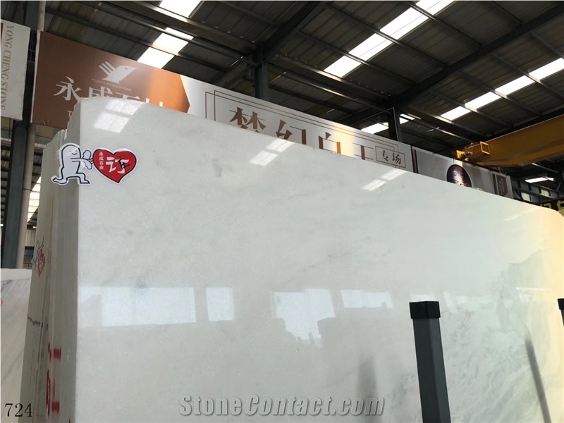 Namib Fantasy White Marble Slab