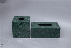 Natrual Marble Stone Tissue Paper Box