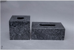 Natrual Marble Stone Tissue Paper Box
