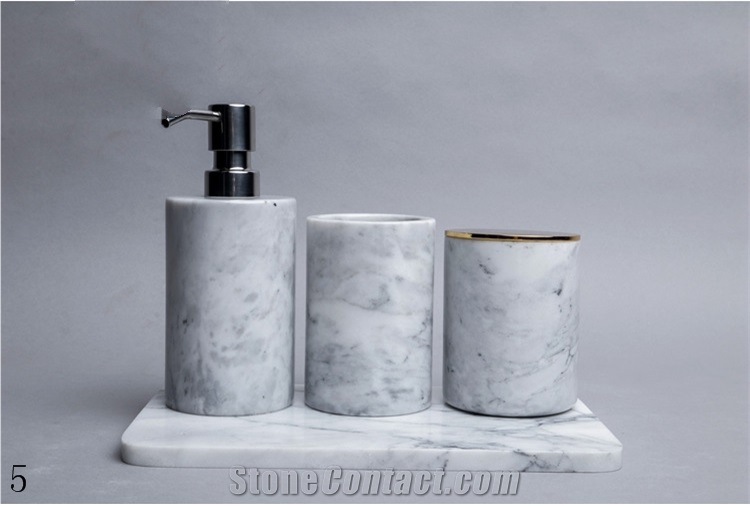 Natural Stone White Marble Tray Dish Plate Artware