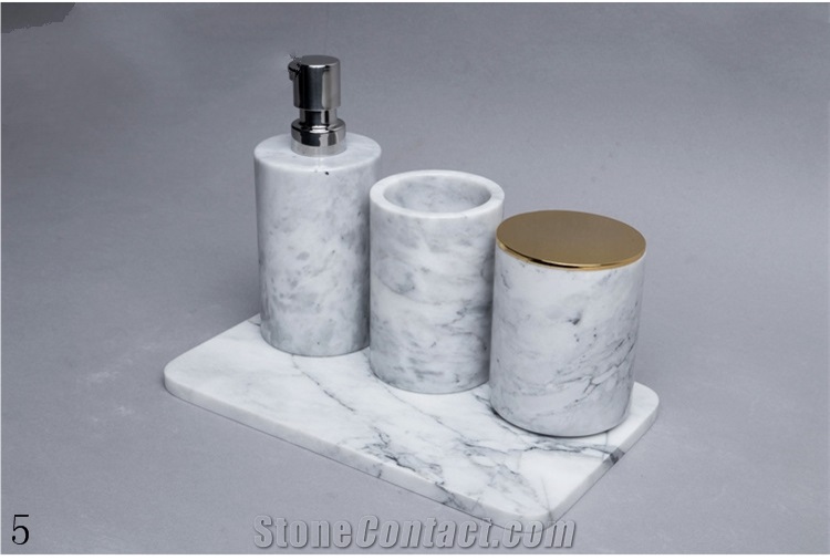 Natural Stone White Marble Tray Dish Plate Artware