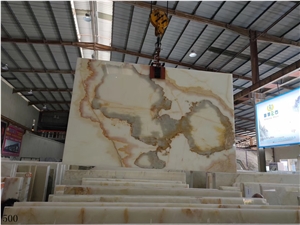 Onice Bianco Iran White Onyx Slab Wall Tile Floor