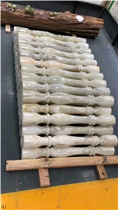 Onice Di Sicilia Yellow Onyx Jade Stair Balustrade
